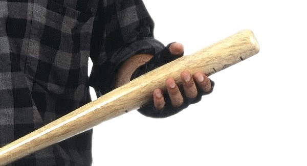Abusive Forex Broker - Man Holding a Bat